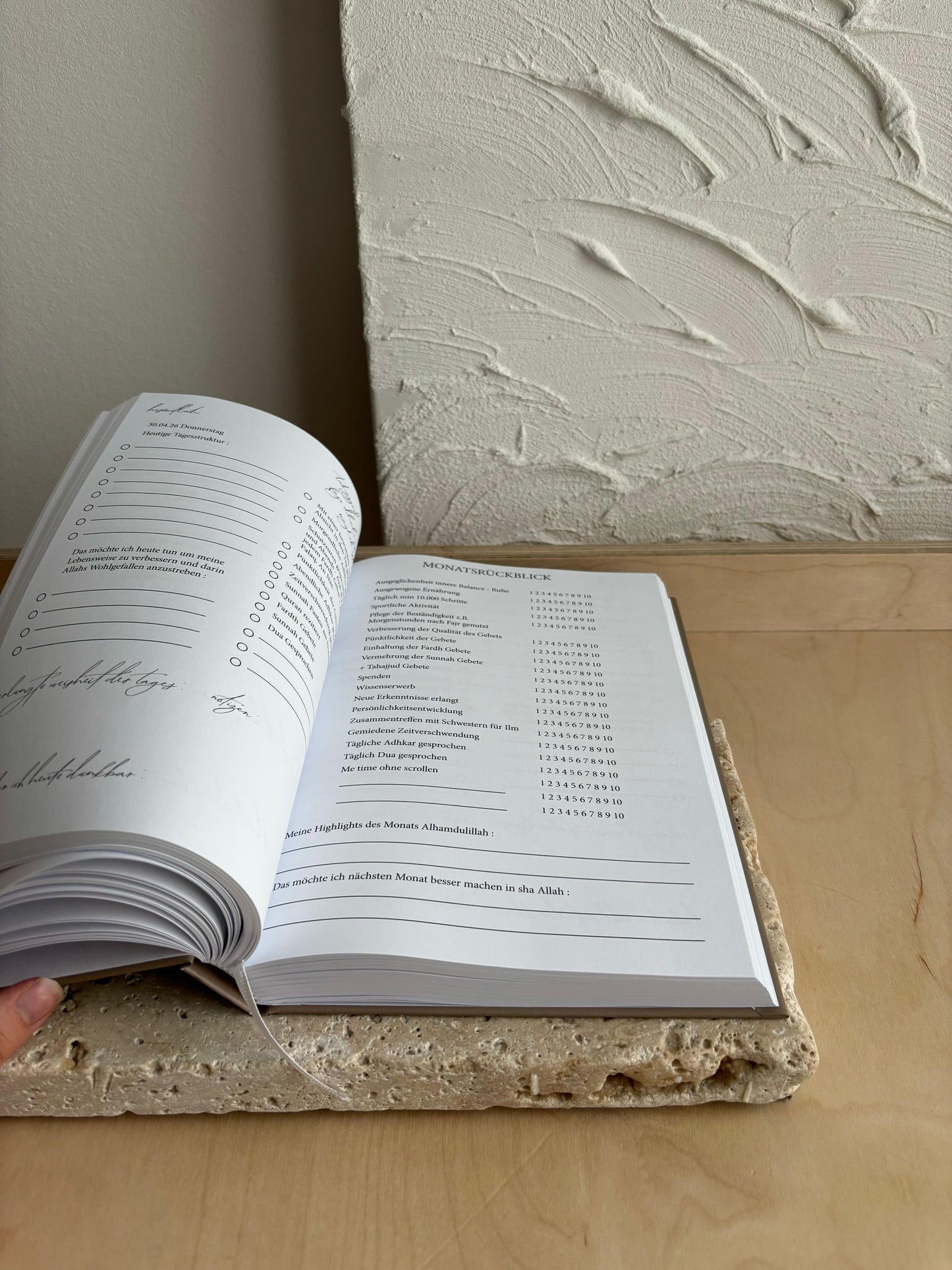 Islamischer Jahresplaner 2026