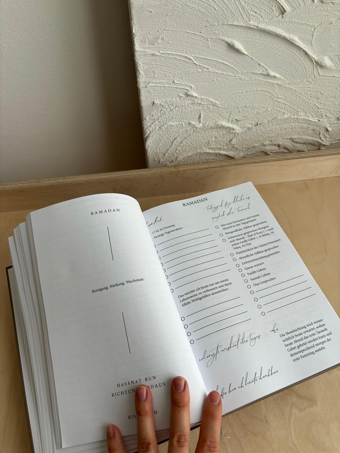 Islamischer Jahresplaner 2026