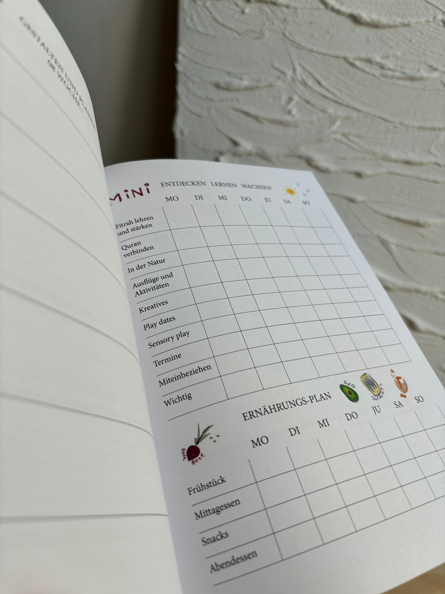 Islamischer Mama Planer/ Journal