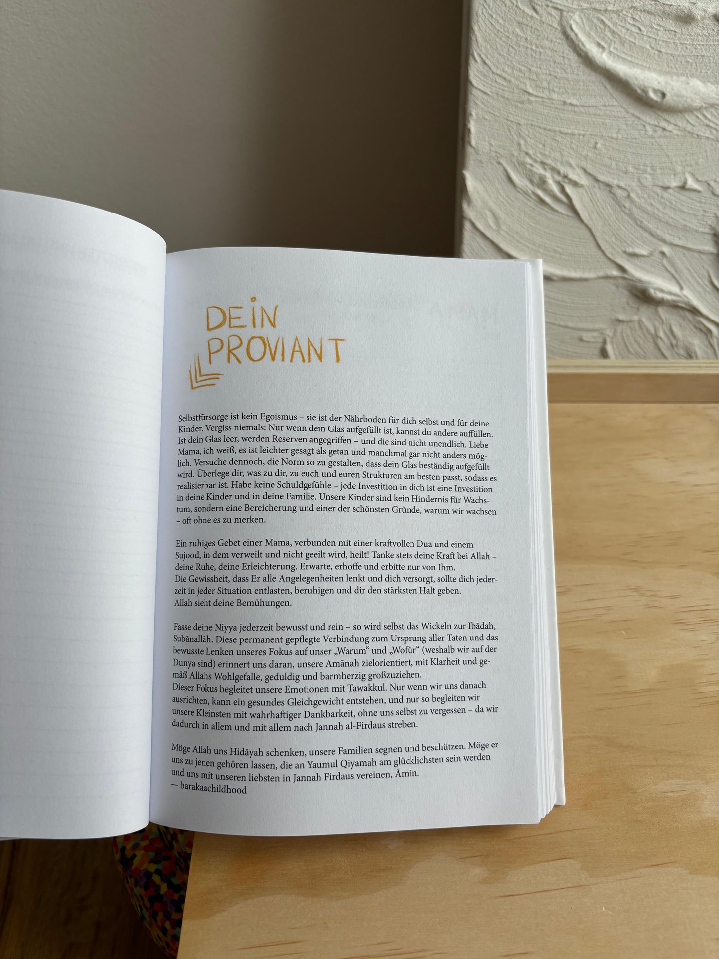 Islamischer Mama Planer/ Journal