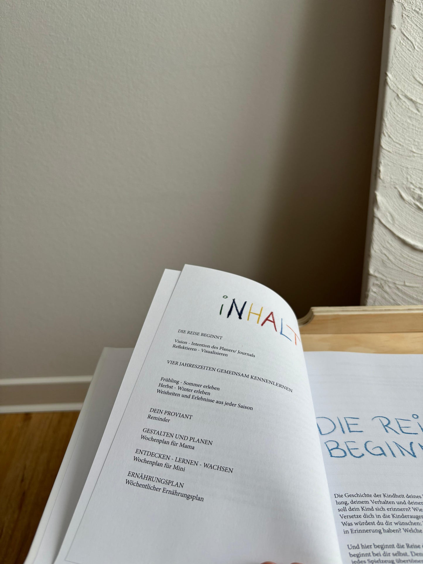 Neutraler Mama Planer/ Journal