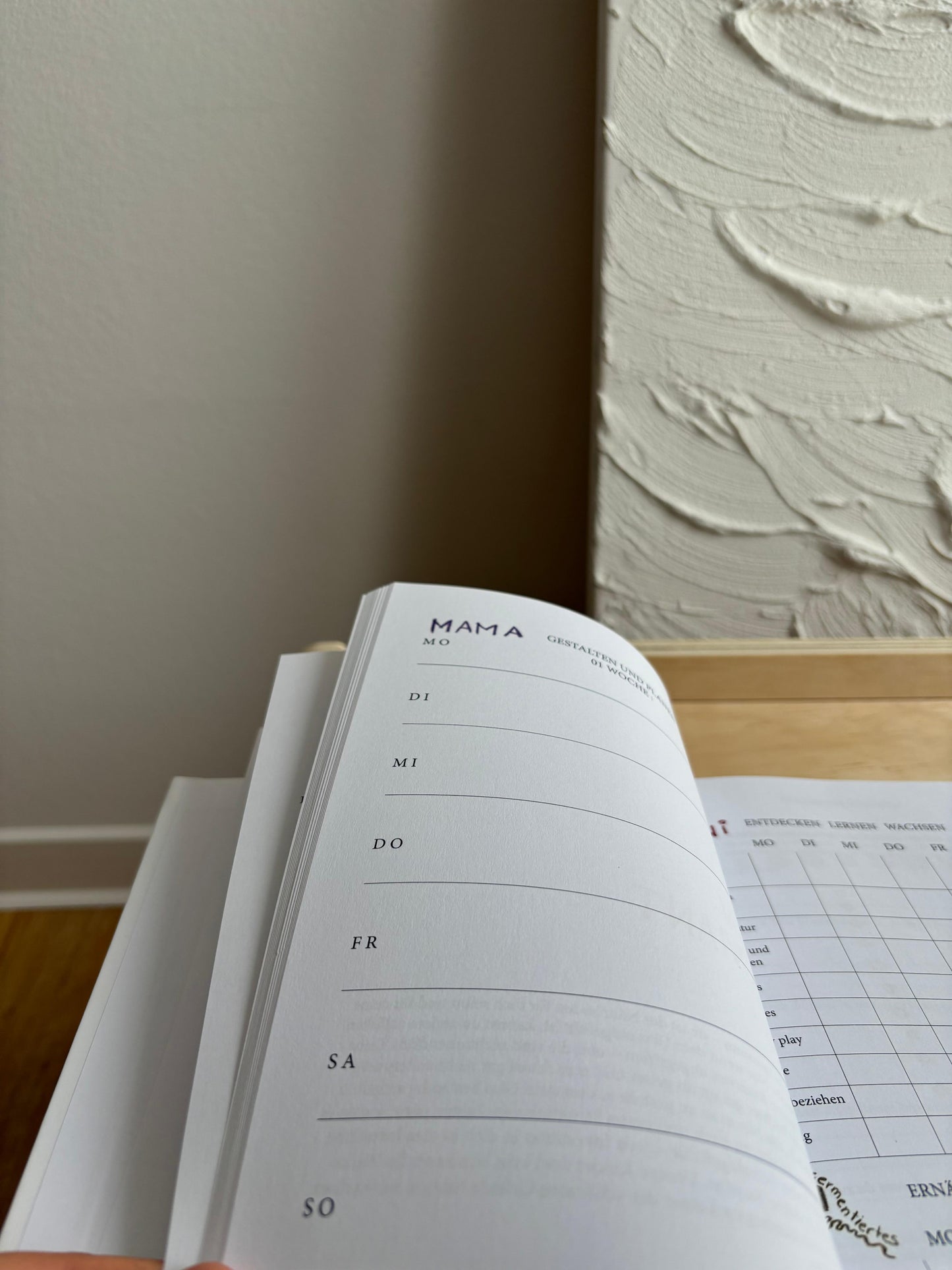 Neutraler Mama Planer/ Journal